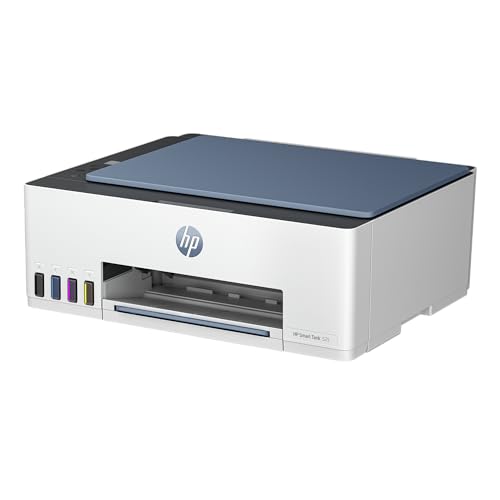 HP Impresora Multifuncional Smart Tank 525, Tinta Continua, Color, USB, Dúplex (Doble Cara) Manual, hasta 2 años de Garantía* (1F3W3A)