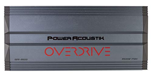Amplificador Clase D Power Acoustik OD5-3500D 3500 Vatios máx 5 Canales Overdrive Series