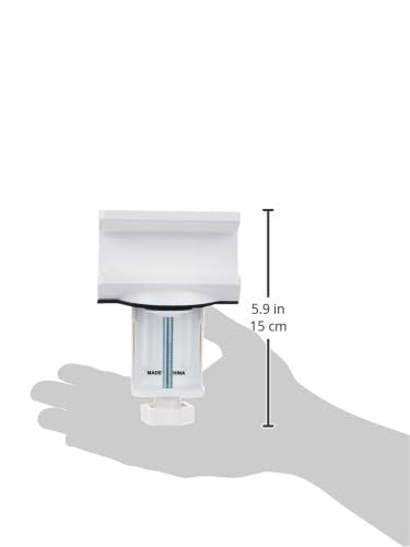Soporte de Escritorio Monoprice Blanco para Protectores de Sobretensión, Regletas, Hubs USB