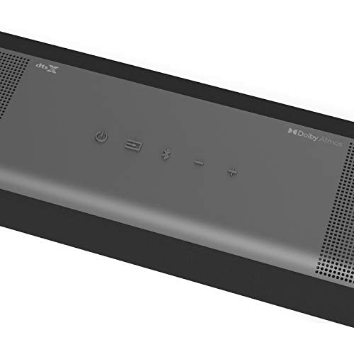 VIZIO M-Series 5.1.2 Barra de Sonido Envolvente con Dolby Atmos, DTS:X, Bluetooth, subwoofer inalámbrico, Compatible con Asistente de Voz, Incluye Control Remoto, M512a-H6