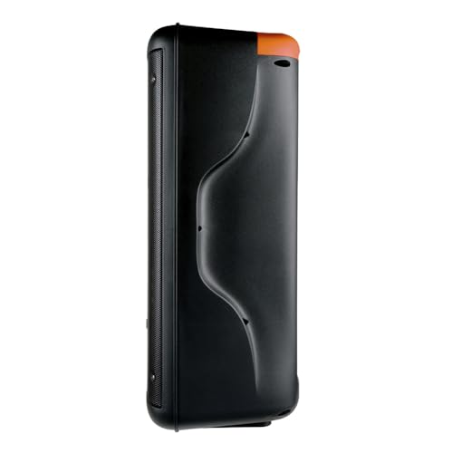 Kaiser Bocina con micrófono alámbrico Bluetooth 2x8 pulg 7,200 W PMPO y luz de Ecualizador MSA-0109