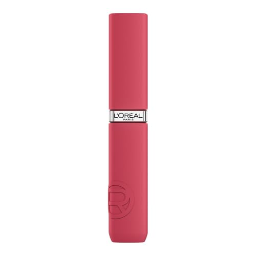 L'Oréal Paris, Infallible Matte Resistance Nudes, Labial Líquido Mate Larga Duración 16hr, Color Intenso con Ácido Hialurónico, Tono First Love 660, 5ml