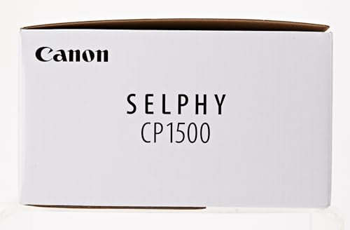 Canon Selphy Cp1500 Negro/Impresora Fotográfica Portátil