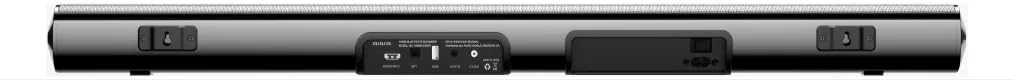 Aiwa Barra de Sonido con Subwoofer Inalámbrico AWSBH23WW 2.1 Ch 1600W, Conectividad Bluetooth, AUX, Optical y HDMI