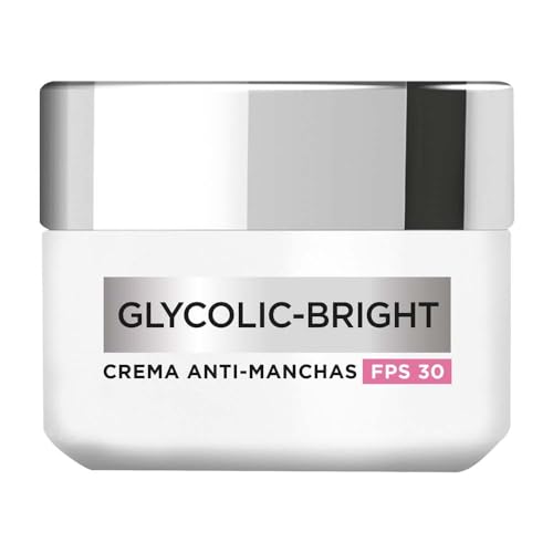 L'ORÉAL Paris Crema de Día Anti-manchas Con Ácido Glicólico | FPS 30 50ml