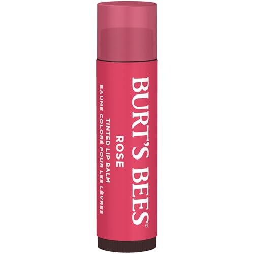 Bálsamo labial tintado natural Burt's Bees, Rosa, 2 unidades