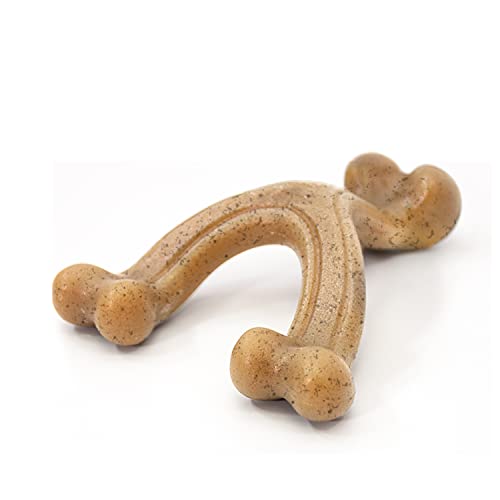 Juguete Masticable para Perros Nylabone Gourmet Wishbone Pequeño Regular