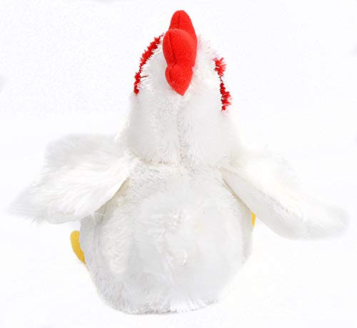 Muñeco de Peluche Wild Republic Pollo Suave y Blandito 18 cm Relleno Reciclado para Bebés