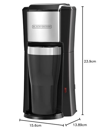 Cafetera personal con vaso térmico