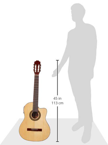 La Sevillana ISSEVN3CEQ Guitarra Electro Acústica