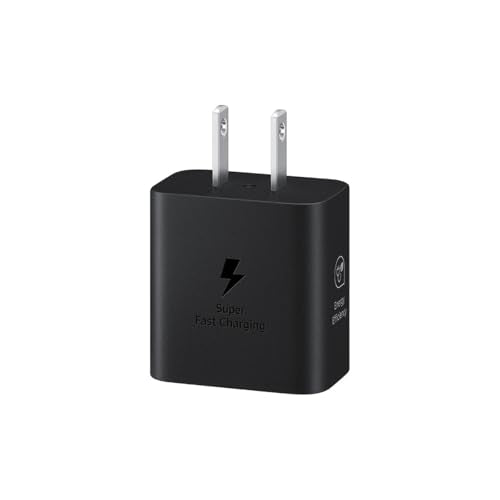 Adaptador de Corriente SAMSUNG USB-C Negro Compacto 25W