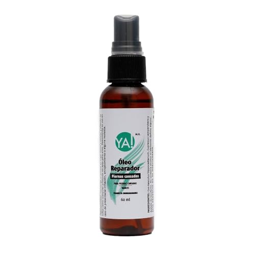 Óleo reparador piernas cansadas YA! ® 60 ml | Reduce o elimina dolores en las piernas | Biodegradable e hipoalergénico