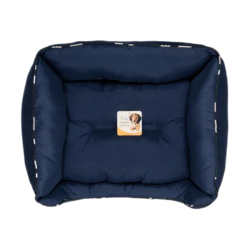 Fancy Pets Cama Corgi para Perro Color Azul Marino