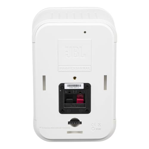 JBL - Sistema de altavoces compacto profesional de 2 vías Professional Control 1 Pro de alto rendimiento, blanco (se vende por pares) - C1PRO-WH