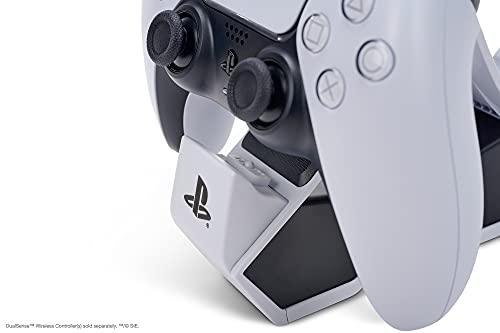 Estación de Carga Dual PowerA Blanco Twin Edition para Controles Inalámbricos Dualsense PlayStation 5