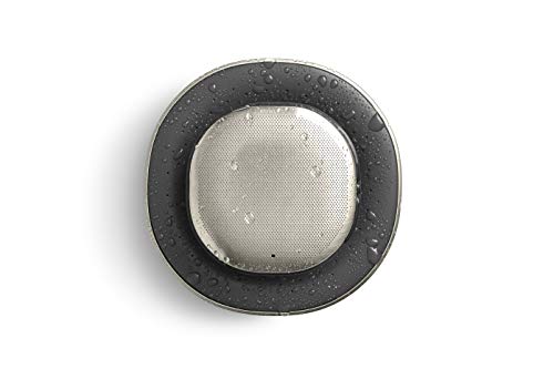 Kohler Moxie - Altavoz inalámbrico Bluetooth impermeable, 1.75 gpm, níquel cepillado