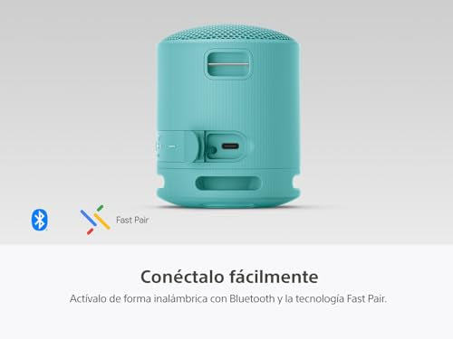 Sony Bocina inalámbrica portátil XB100 Sonido Potente y nítido