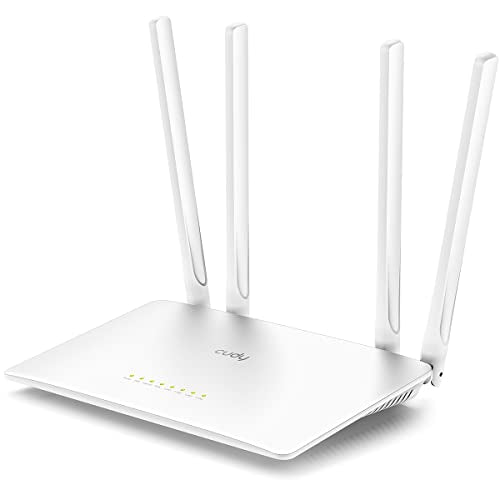 Cudy Ruteador Inalambrico WR1200 4 Antenas, Doble Banda, Wi-Fi 5, 4 Puertos