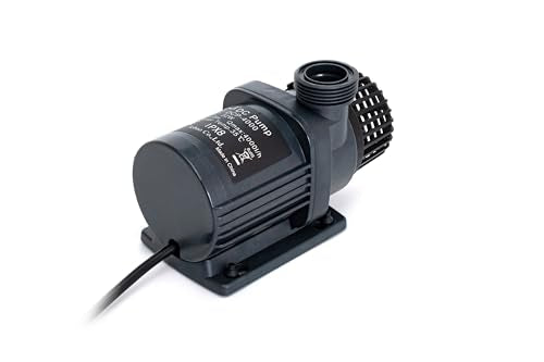 Jebao DCP Bomba de retorno de agua de onda sinusoidal (DCP-4000), color negro