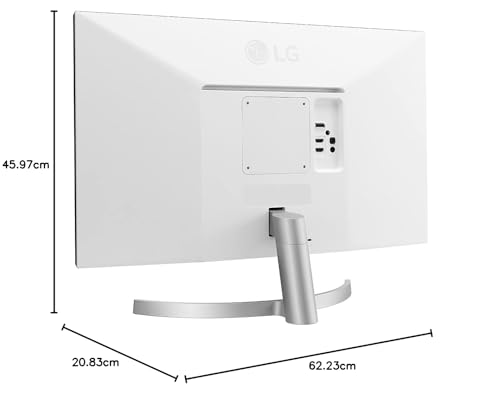 LG - Monitor IPS 27UL500-W UHD (3840 x 2160) de 27 pulgadas con tecnología Radeon Freesync y HDR10, blanco
