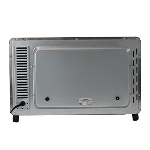 Horno Eléctrico de Convección Koblenz, 9 Rebanadas, 32 L, Timer de 60 Minutos y 3 Programas de Cocción que Permiten Asar, Gratinar, Dorar y Tostar, 1500W, 3 Accesorios, Acero Inoxidable (HKM-1500 S)
