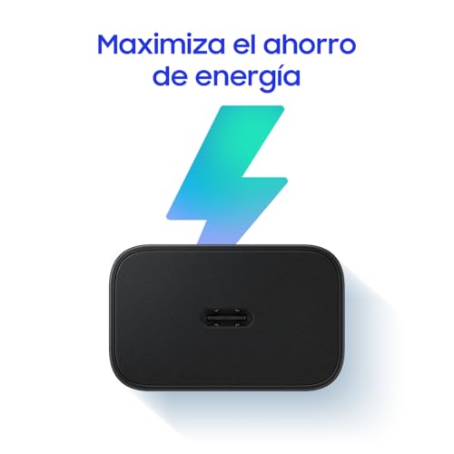 Adaptador de Corriente SAMSUNG USB-C Negro Compacto 25W