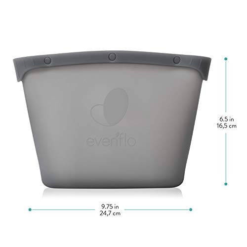 Bolsa desinfectante de vapor de silicona, color gris