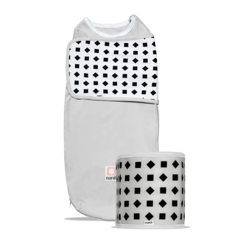 Paquete Iniciación Ropa Respiratoria Nanit Algodón compatible con Monitor de Bebé Pro para Rastreo de Movimiento Respiratorio