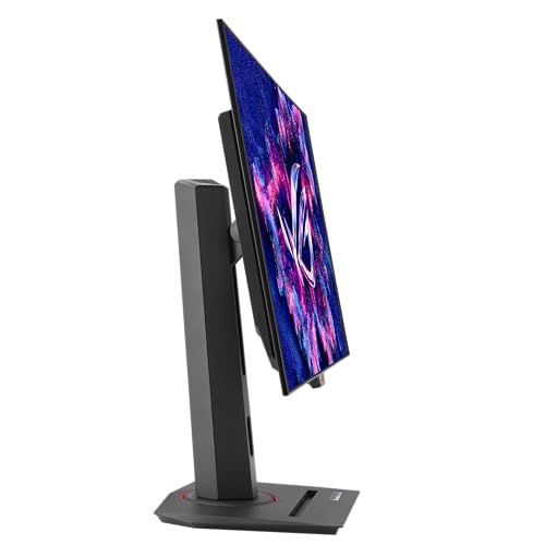 ASUS ROG Strix Monitor para Juegos OLED de 27 Pulgadas 1440P (XG27AQDMG) - QHD, OLED Brillante, 240Hz, 0.03ms, disipador térmico Personalizado, antiparpadeo, Brillo Uniforme, Compatible con G-Sync