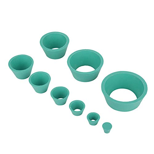 Adaptador de Filtro Buchner Funnel Flask Verde Superficie Lisa Resistente al Desgaste