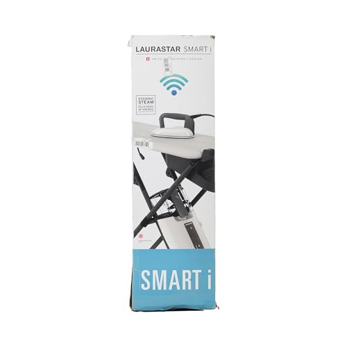 LauraStar Smart I 2200 W 1.2 L Suela de aluminio Negro, Blanco - Centro de planchado (2200 W, 3.5 barra, 1.2 L, Suela de aluminio, Negro, Blanco, 2.3 m)