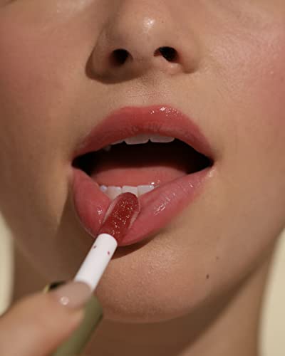 Gloss Hidratante Milani Tono Raspberry Peach para Labios