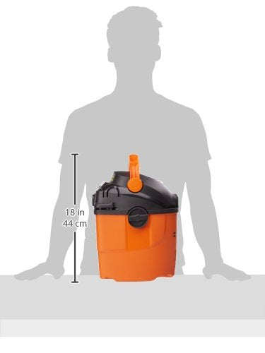 Aspiradora Truper Plástica 3 Galones 2 HP para Sólidos y Líquidos
