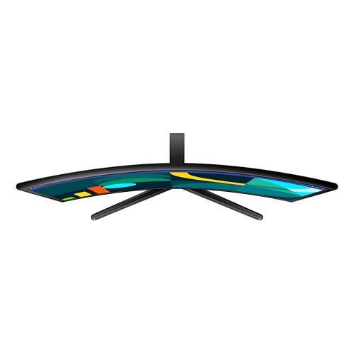 SAMSUNG - Monitor de computadora Curvo FHD 1800R de 24 Pulgadas Essential S3 (S36GD) Series FHD 1800R, 100Hz, Modo de Juego, Comodidad Ocular Avanzada, Puertos HDMI y D-Sub, LS24D366GANXZA, 2024