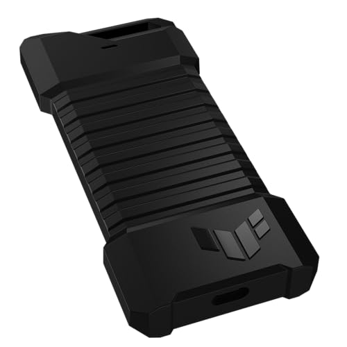 SSD Portátil TUF Gaming 1 TB Negro Aluminio Resistente para Hombre