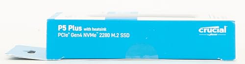 Crucial P5 Plus 2TB Gen4 NVMe M.2 SSD SSD Interno para Juegos con disipador térmico, Compatible con Playstation 5 (PS5) - hasta 6600MB/s - CT2000P5PSSD5