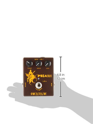 Caline CP-43 Pegasus Overdrive Pedal de efectos de simulación de guitarra Klon Centaur