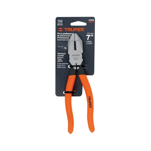 Pinza Profesional Truper T201-7 Vinil para Electricista