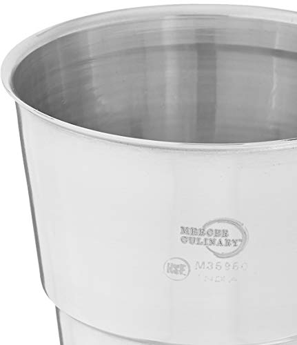 Collar Shake Mercer Culinary Acero Inoxidable diámetro superior 4.34 Pulgadas