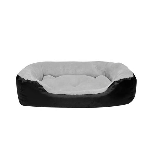Camita Redonda Resistente PET TO BED Beige Antiestrés Lavable para Mascotas
