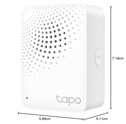 TP-Link Tapo H100 Hub & Chime, Blanco