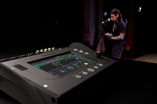 Mezclador Digital Allen & Heath CQ-12T Bluetooth y Pantalla Táctil de 7 Pulgadas