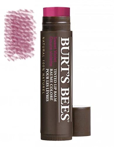 Burt's Bees Tinted Lip Balm, Sweet Violet, 0.15 Ounce by Burt's Bees