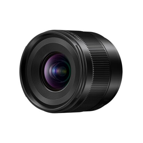 Panasonic LUMIX Lente de cámara Micro Four Thirds, Leica DG SUMMILUX 9mm F1.7 ASPH, Apertura Grande, Rendimiento de Video, H-X09 Negro