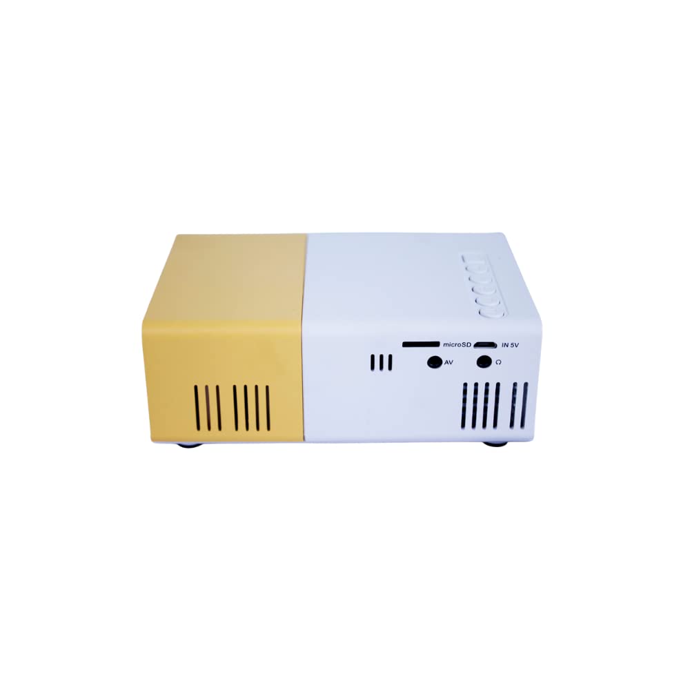 Bonalto Mini Proyector LED Portátil HD, Cine en Casa, Puertos USB/AV/SD/HD