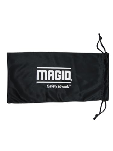 MAGID - anteojos de seguridad de policarbonato antivaho, 1 par, Y50