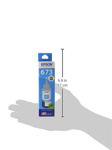 Cartucho de Tinta Epson C13T673220 Cyan Cian para L800 L1800