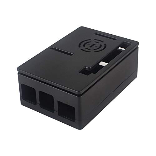 GeeekPi - visualización táctil de 3.5 pulgadas con funda para Raspberry Pi 4, con ventilador y disipadores de calor, visualización LCD TFT de resolución de 320 x 480 para Raspberry Pi 4 Modelo B
