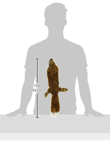 Hyper Pet Critter Skinz Fox Juguete de Peluche para Perro con chirriador, Grande