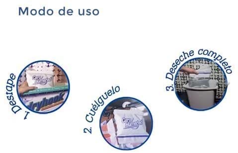 Deshumidificador Dryhook Armarios 8 Unidades